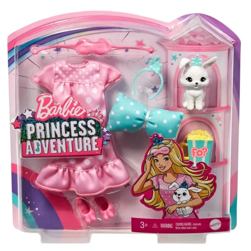 Barbie Adventure Sukne s bundičkou a zajačik, Mattel GML66
