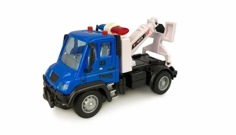 RC truck Amewi RC Mini Truck odťahový automobil 1:64, modrý