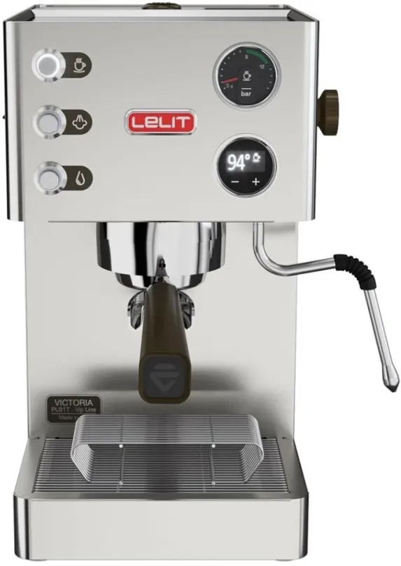 Pákový kávovar Lelit Victoria PL91T, do domácnosti, príkon 1200 W, tlak 15 bar, materiá