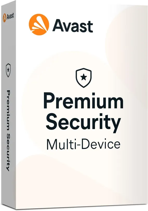 Bezpečnostný softvér Avast Premium Security Multi-device (až 10 zariadení) na 12 mesiacov (elektronická licencia)