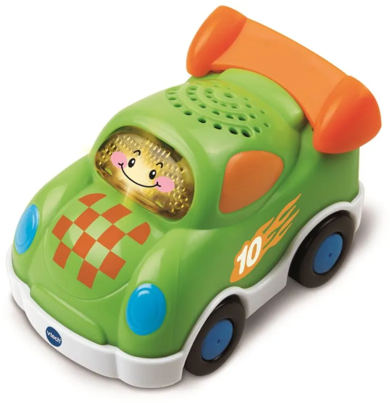 Auto Tut Tut Závoďák CZ, vhodné pre deti od 1 roku, dĺžka autíčka je 8 cm, vydáva zvuky
