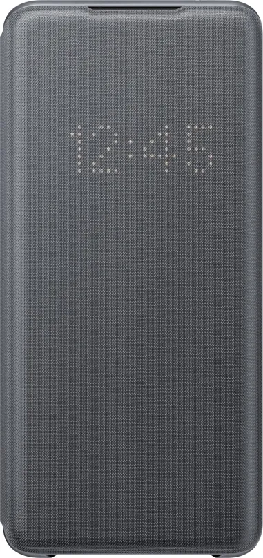 Puzdro na mobil Samsung Flipové púzdro LED View pre Galaxy S20 Ultra šedej