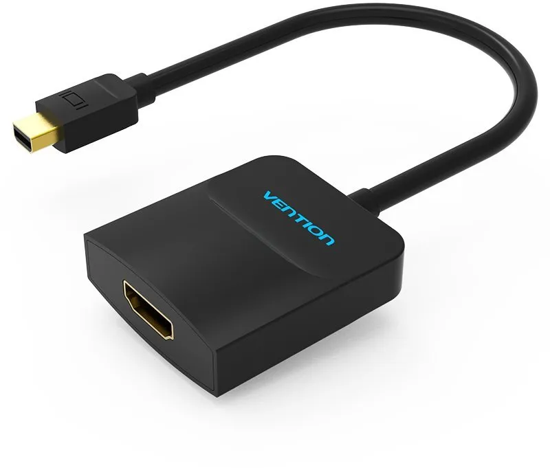 Redukcia Vention Mini DisplayPort (miniDP) to HDMI Converter 0.15m Black