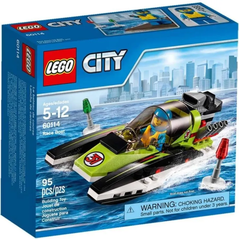 LEGO® CITY 60114 Závodný čln