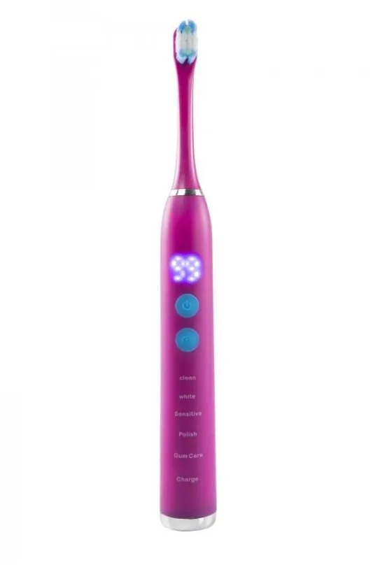 Elektrická zubná kefka OXE Sonic T1 - Elektrická sonická zubná kefka, ružová