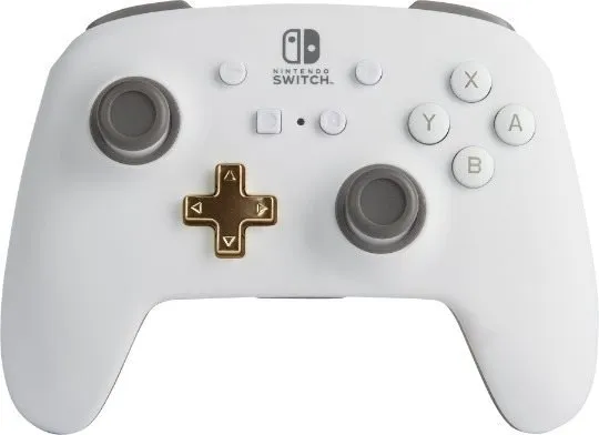 Gamepad power Enhanced Wireless Controller - White - Nintendo Switch