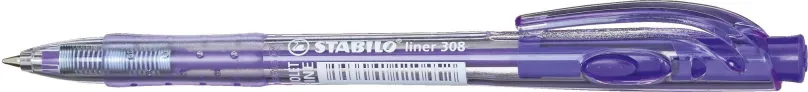 Guľôčkové pero STABILO liner fialové, 1 ks
