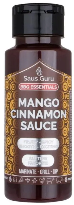 BBQ grilovacia omáčka Mango Cinnamon 250ml Saus.Guru