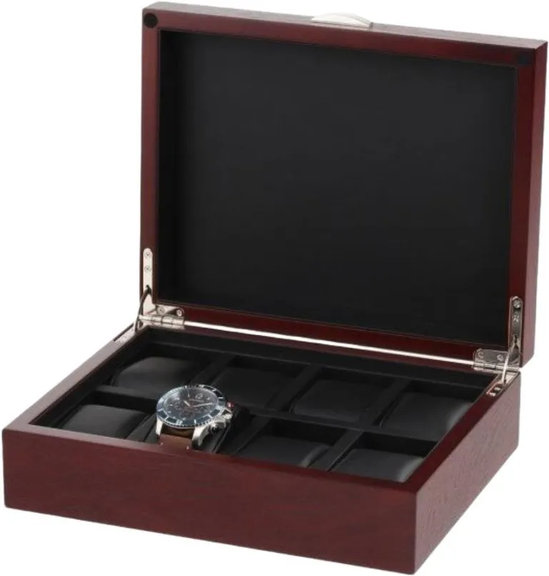 Box na hodinky Gaira Kazeta na hodinky 22376-8-15, 27 x 21 x 8,5 cm, drevený box, na 8 ks