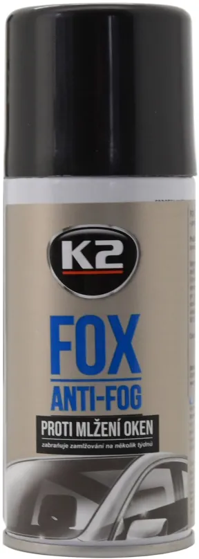 Prípravok K2 FOX 150ml - prípravok proti zahmlievaniu skiel