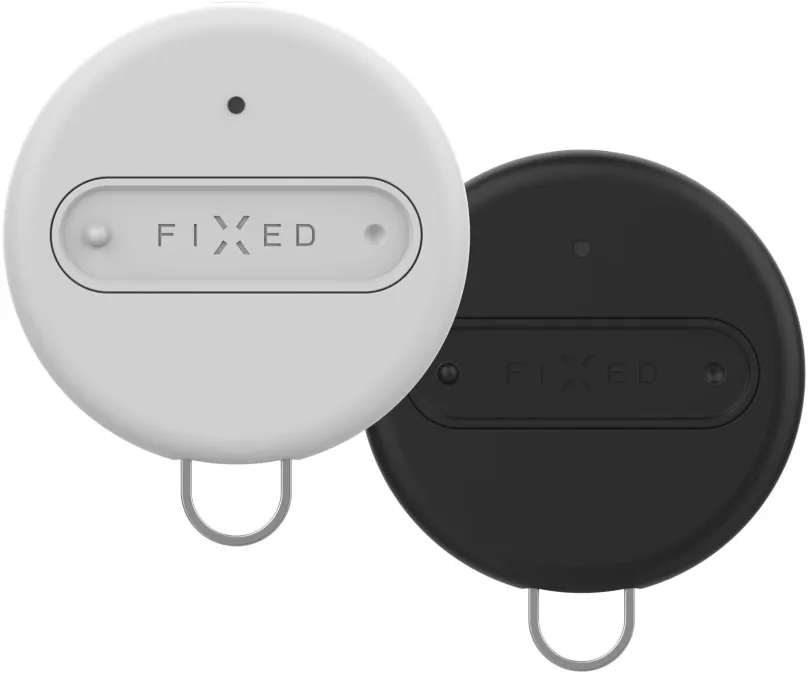 Bluetooth lokalizačný čip FIXED Sense Duo Pack - čierny + biely