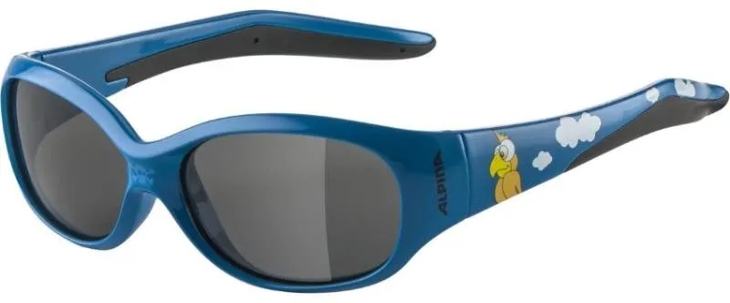 Cyklistické okuliare ALPINA FLEXXY KIDS blue pirate gloss