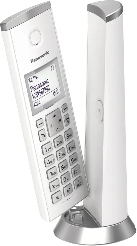 Telefón pre pevnú linku Panasonic KX-TGK210FXW White