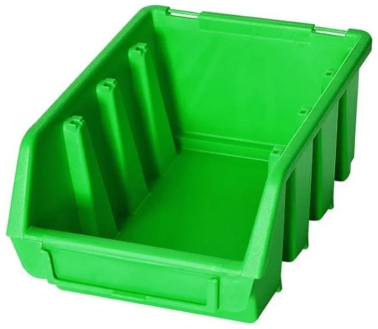 Box na náradie Patrol Plastový box Ergobox 1 7,5 x 11,2 x 11,6 cm, zelený