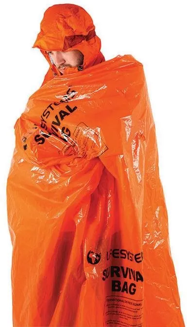 Bivakovací vak Lifesystems Survival Bag, Termoizolačný vak pre 1-2 osoby (210x105cm), ktor