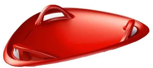 Klzák Plastkon Tanier sánkovací Meteor 60cm červená