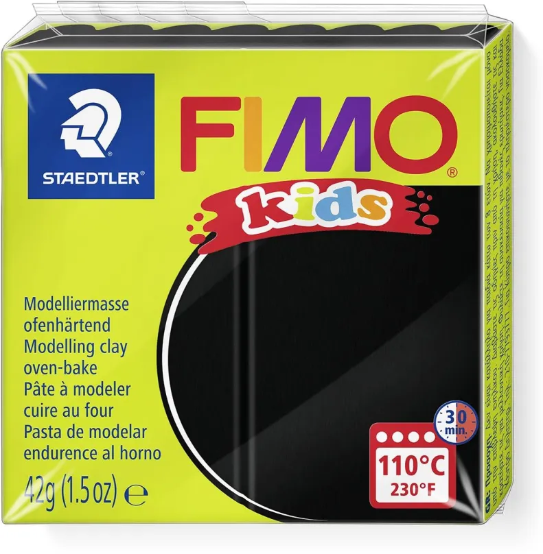 Modelovacia hmota FIMO kids 8030 42g čierna