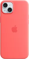 Kryt na mobil Apple iPhone 15 Plus Silikónový kryt s MagSafe svetlo melónový