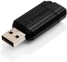 Flash disk Verbatim Store 'n' Go PinStripe 4GB čierny