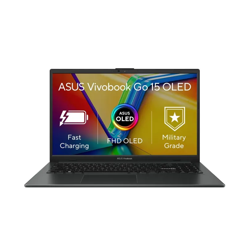 Notebook ASUS Vivobook Go 15 OLED/E1504FA/R3-7320U/15,6"/FHD/8GB/512GB SSD/AMD int/W11H/Black/2R
