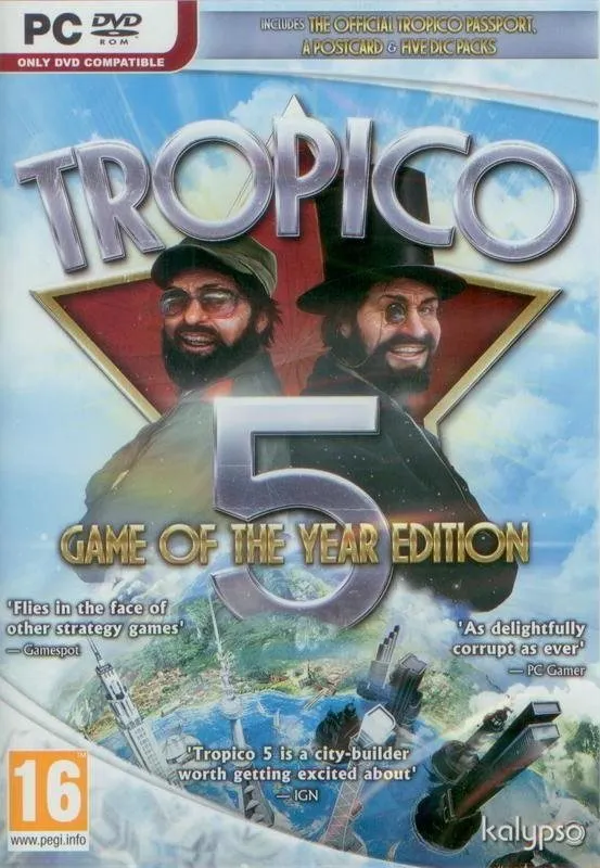 Hra na PC Kalypso Tropico 5 GOTY (PC), krabicová verzia, žáner: stratégia, Ako El Presiden