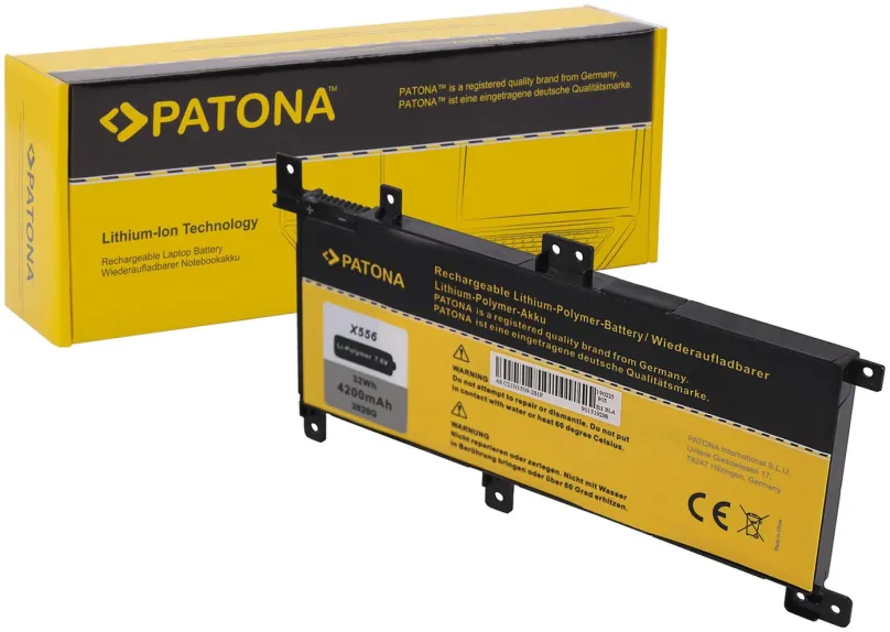 Batéria do notebooku PATONA pre ASUS X556 4200mAh Li-Pol 7.6V C21-N1509
