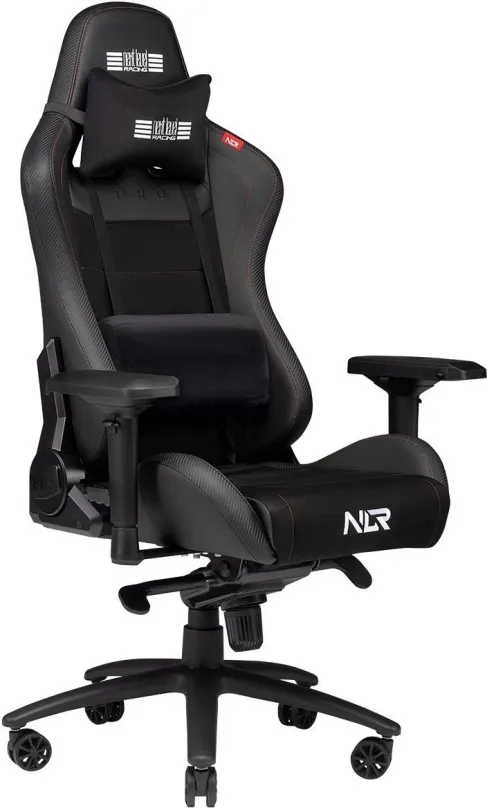 Herná stolička NEXT LEVEL RACING ProGaming PU koža/semiš, čierna