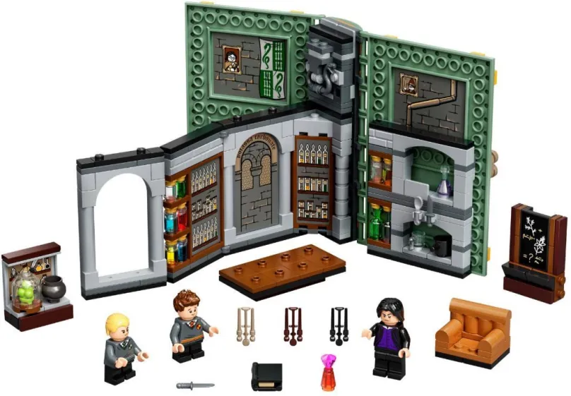 LEGO stavebnice LEGO Harry Potter TM 76383 Kúzelné momenty z Rokfortu: Hodina elixírov