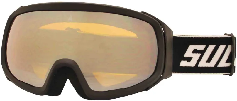 Lyžiarske okuliare SULOV PRE dvojsklo revo, čierne