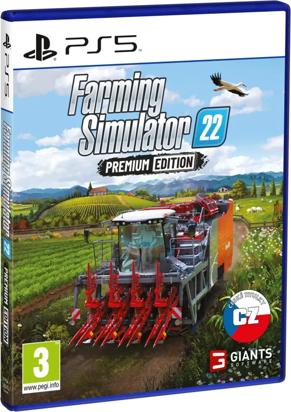 Hra na konzole Farming Simulator 22: Premium Edition - PS5