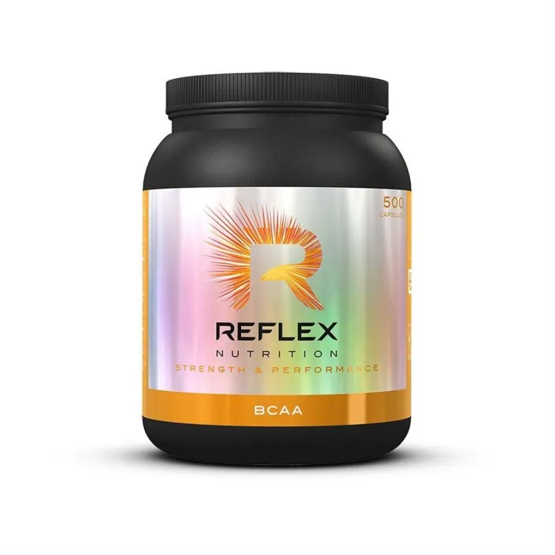 Aminokyseliny Reflex BCAA, 500 kapsúl