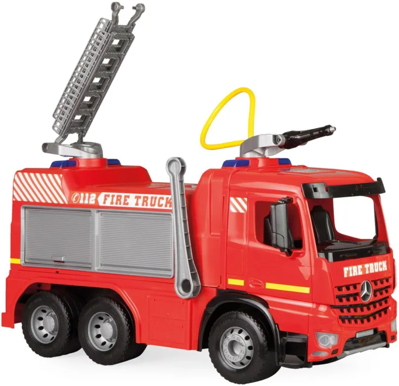 Auto Lena Mercedes hasičské auto Arocs, vhodné pre deti od 3 rokov