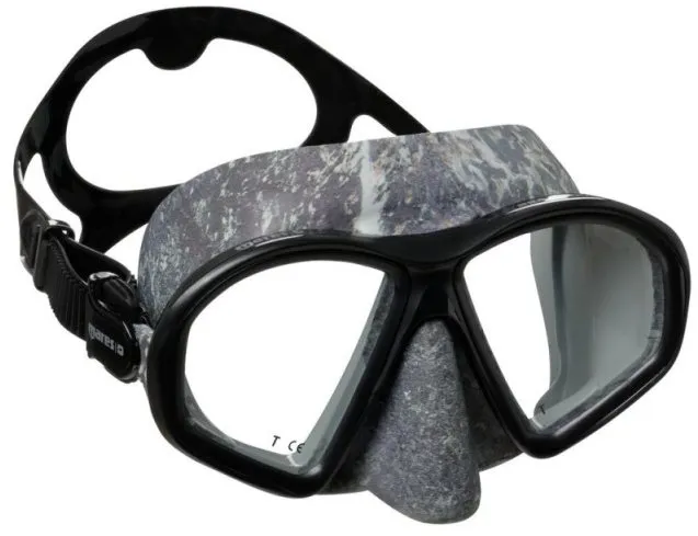 Potápačské okuliare Mares Sealhouette, sivý silikón, čierny rámček