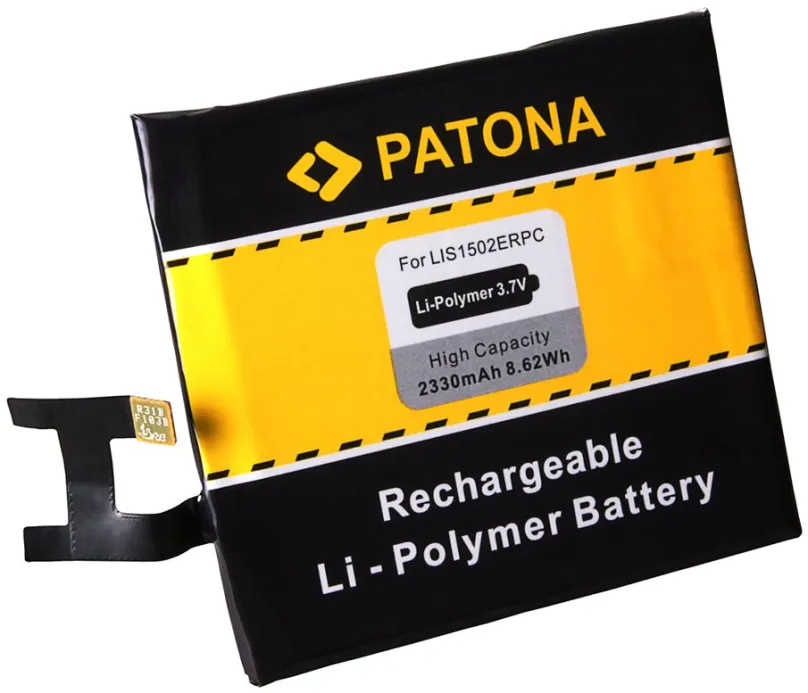 Batérie pre mobilný telefón Paton pre Sony Xperia Z 2330mAh 3.7V Li-Ion LIS1502ERPC