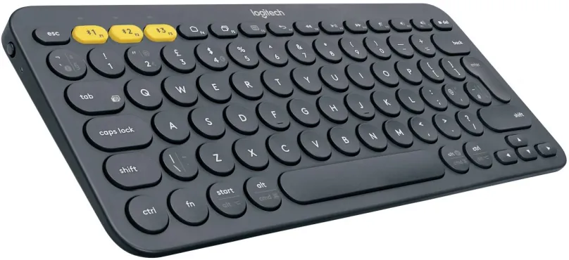 Klávesnica Logitech Bluetooth Multi-Device Keyboard K380, tmavo šedá - US INTL