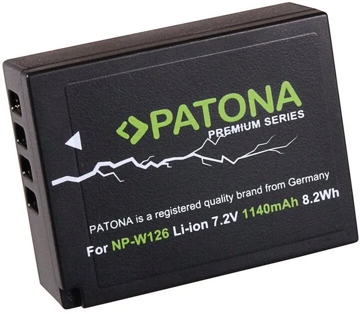 Batéria pre fotoaparát PATONA pre Fuji NP-W126 1140mAh Li-Ion Premium