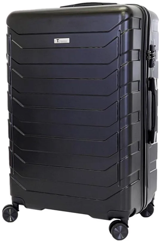 Cestovný kufor T-class® Cestovný kufor 618, matná čierna, XL