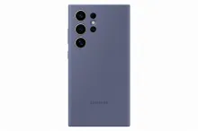 Kryt na mobil Samsung Galaxy S24 Ultra Silikónový zadný kryt Violet
