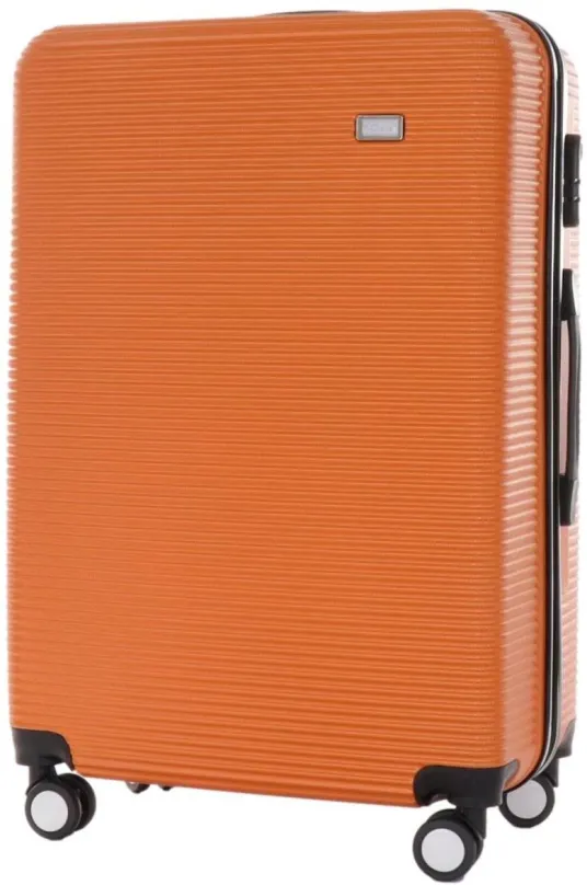 Cestovný kufor T-class TPL-3005, veľ. XL, ABS plast, (oranžová), 75 x 50 x 30,5 cm