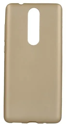 Puzdro na mobil Jelly Flash Nokia 5.1 silikón zlaté matné 32296