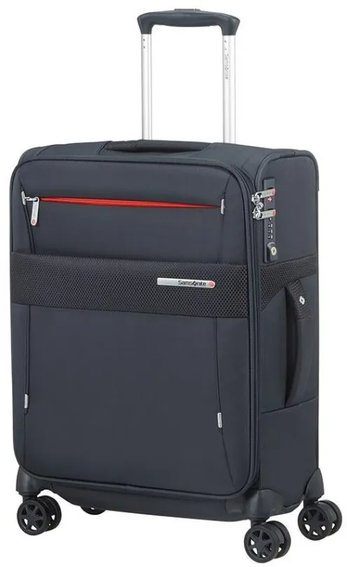 Cestovný kufor Samsonite Duopack SPINNER 55/20 EXP 1 FRAME Blue S
