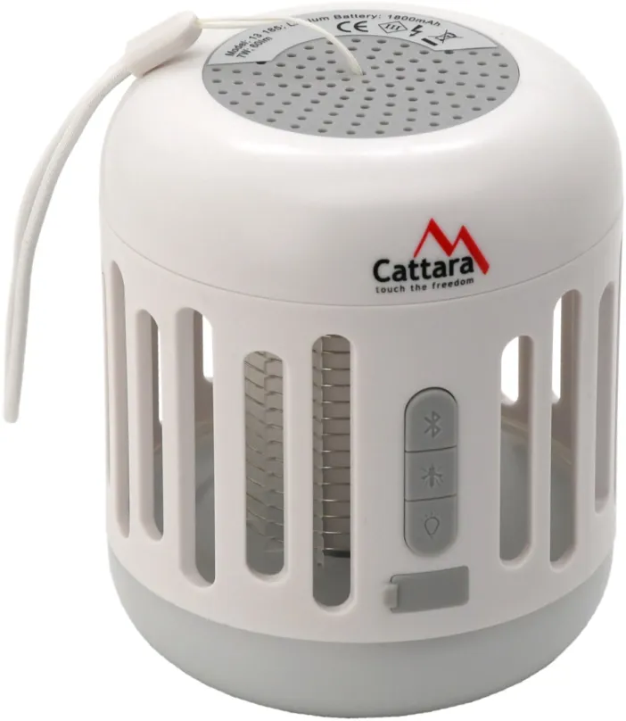 Lapač hmyzu Cattara Svietidlo MUSIC CAGE Bluetooth nabíjací + UV lapač hmyzu