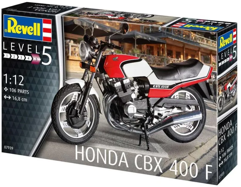 Plastikový model Plastic ModelKit motorka 07939 - Honda CBX 400 F, , typ modelu: motorka,