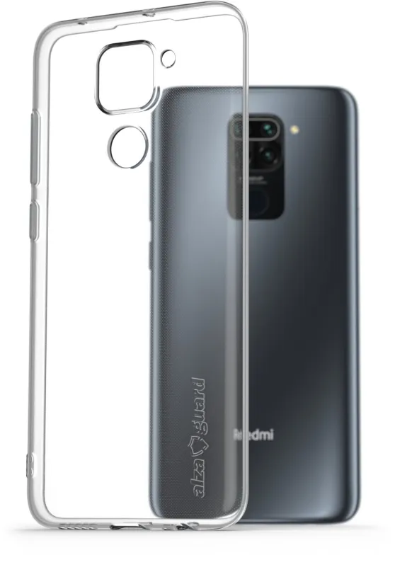 Kryt na mobil AlzaGuard Crystal Clear TPU case pre Xiaomi Redmi Note 9 LTE