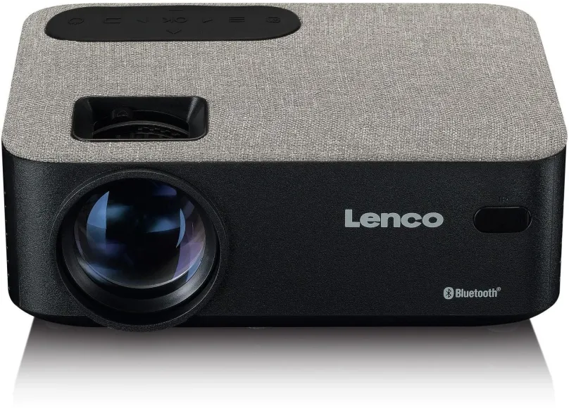 Projektor Lenco LPJ-700BKGY, LCD LED, HD Ready, natívne rozlíšenie 1280 x 720, 4:3, kontra
