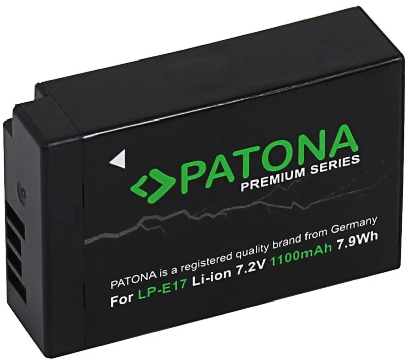 Batéria pre fotoaparát PATONA pre Canon LP-E17 1100mAh Li-Ion Premium