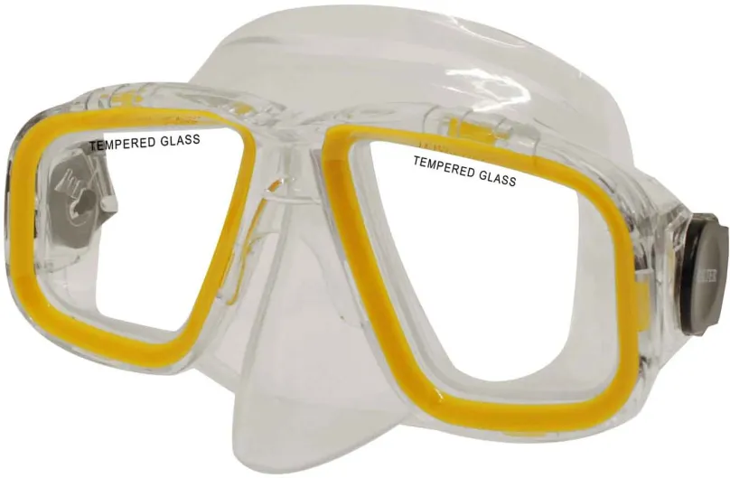 Potápačské okuliare Calter Potápačská maska ​​Senior 229P, žltá