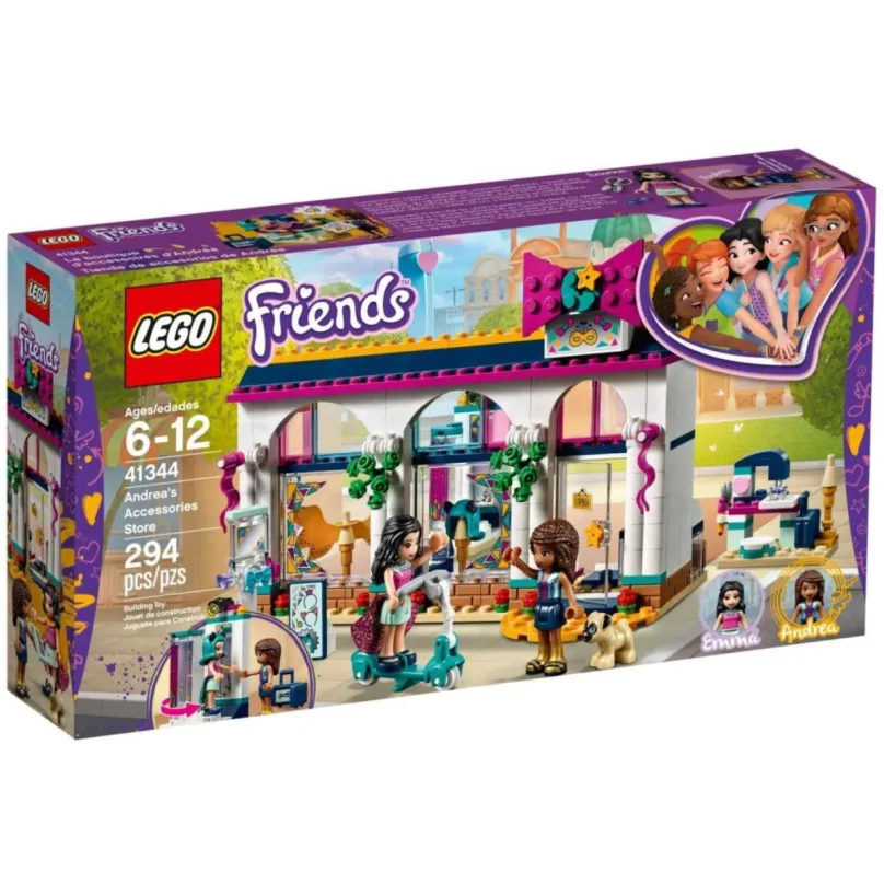 Stavebnice LEGO Friends 41344 Andrea a jej obchod s módnymi doplnkami