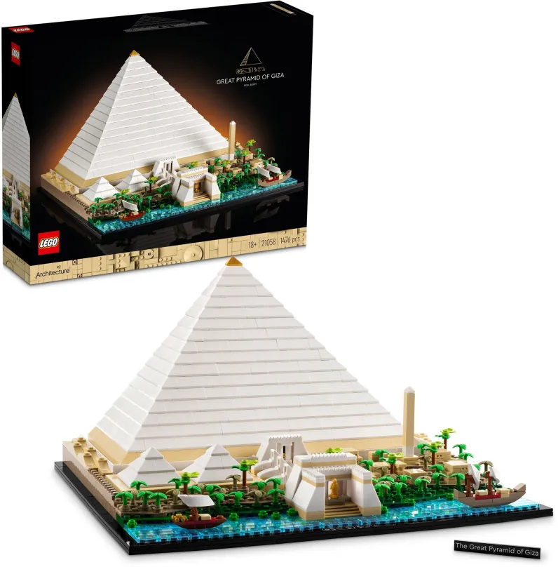 LEGO stavebnica LEGO® Architecture 21058 Veľká pyramída v Gíze