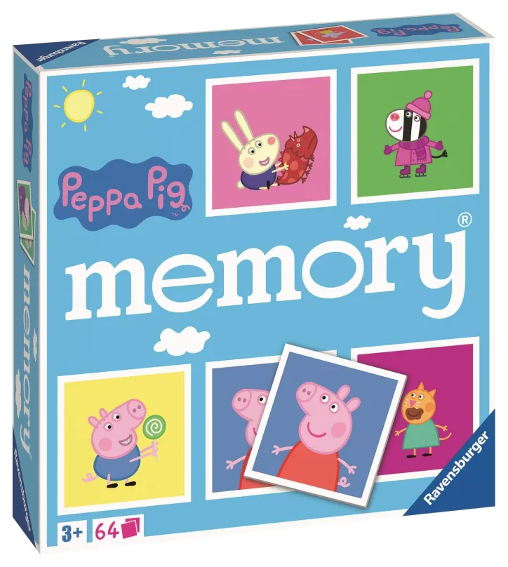 Pexeso Ravensburger 208869 Prasiatko Peppa